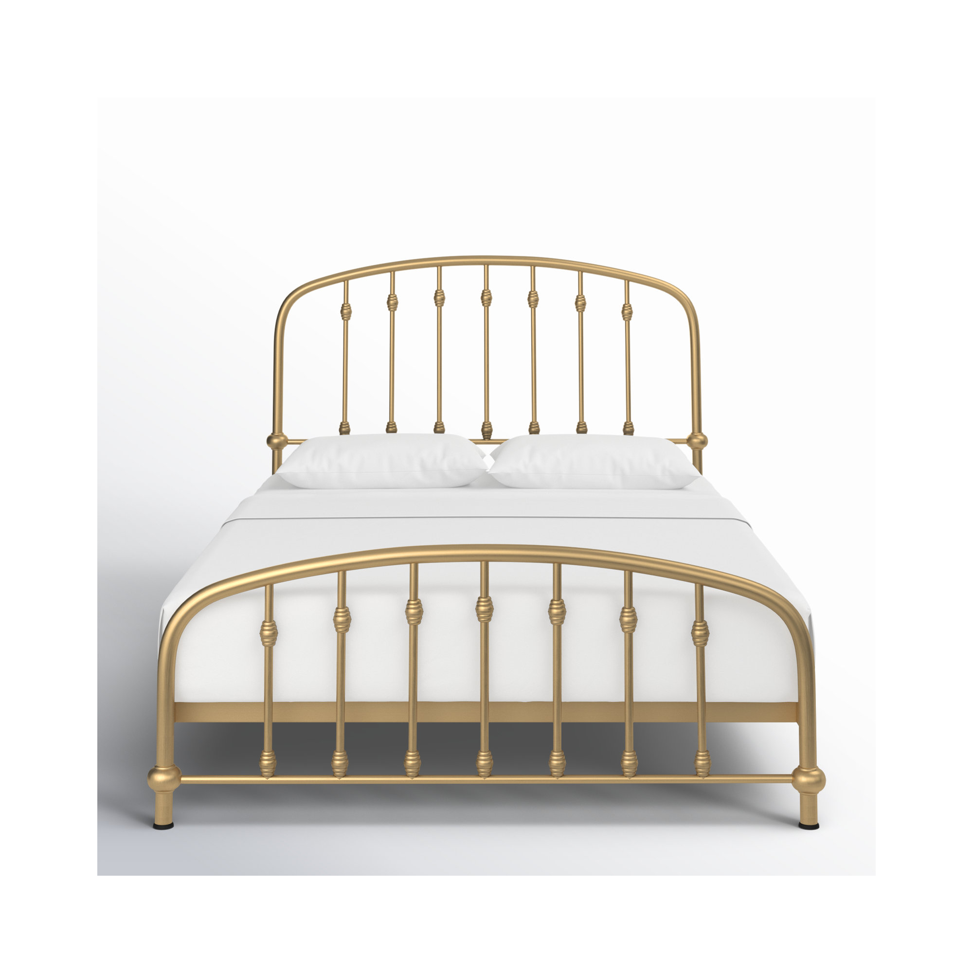 Wadsworth Metal Bed, Antique Bronze, Queen
