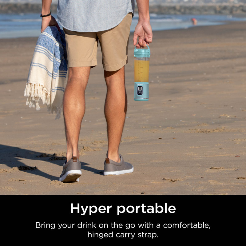 Ninja Blast Portable Blender, Tinted Aqua