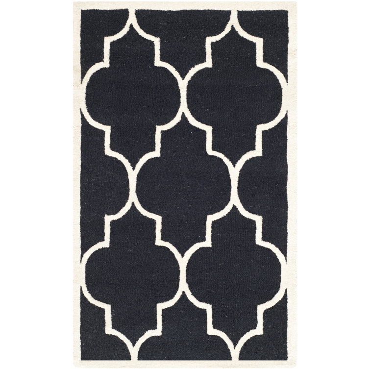 Cannen Cambridge Hand Tufted Wool Geometric Rug