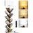 Bookcases With Led Light And Remote Control, 9-Tier Column Floor Lamp-1585701690