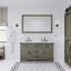 Jessen 60" Double Bathroom Vanity Set with Mirror-1180494488