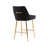 Maurilia Upholstered Counter Stool with Metal Frame-639066005-644608445
