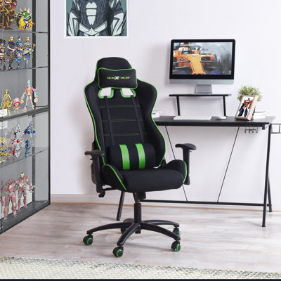 Fit@home Adjustable Reclining Ergonomic Swiveling PC & Racing Game Chair