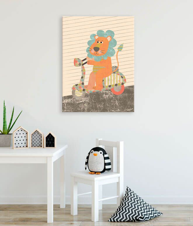 Toot, Toot, Toot, art sur toile