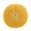 Pouf tricoté en coton jaune - et rafraîchissant, capacité de poids de 200 lb, article décoratif, nettoyage des taches, bourre de perles, assurance pouf 20 po x 12 po, embellissement,-1385484912