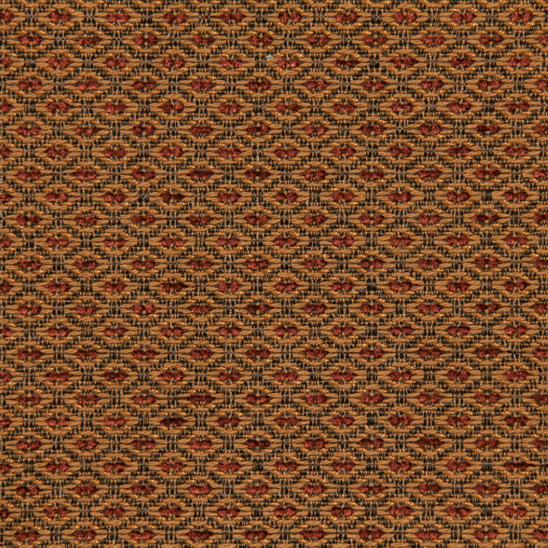 Little Spaces Cotton Blend Fabric, Pomegranate