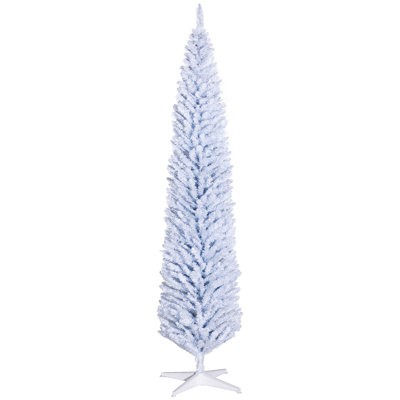 8' Artificial Pencil Christmas Tree