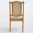 Solid Wood Rattan-Back Dining Chair