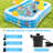Costway 5.6'x8'Plastic Inflatable Pool