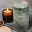 Urne de crémation en marbre pour enfants et petits animaux de compagnie, contenant de rangement cylindrique