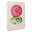 Bright Pink Camellia Flower Illustration - Wrapped Canvas-55304538