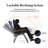 Oversized Padded Zero Gravity Chair, Foldable Patio Recliner, 30" Wide Seat Anti Gravity Lounger With Cup Holder, Support 400 Lbs (blue)-1957036210
