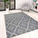 Crutcher Geometric Cotton Hand Woven Area Rug