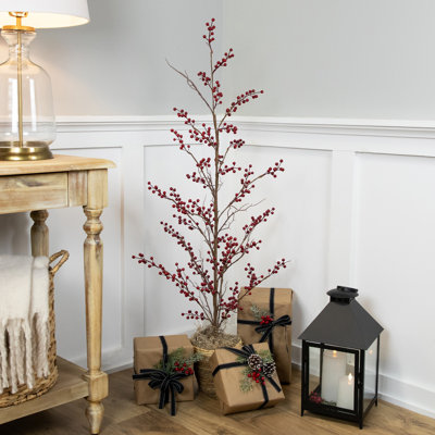 Sapin de Noël 48 'avec aiguilles réalistes