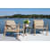 Brayson Round Eucalyptus Outdoor Side Table