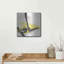 Art mural en métal Wrought Studio «Creamy Yellow IV» par Chris Paschke-1065049133