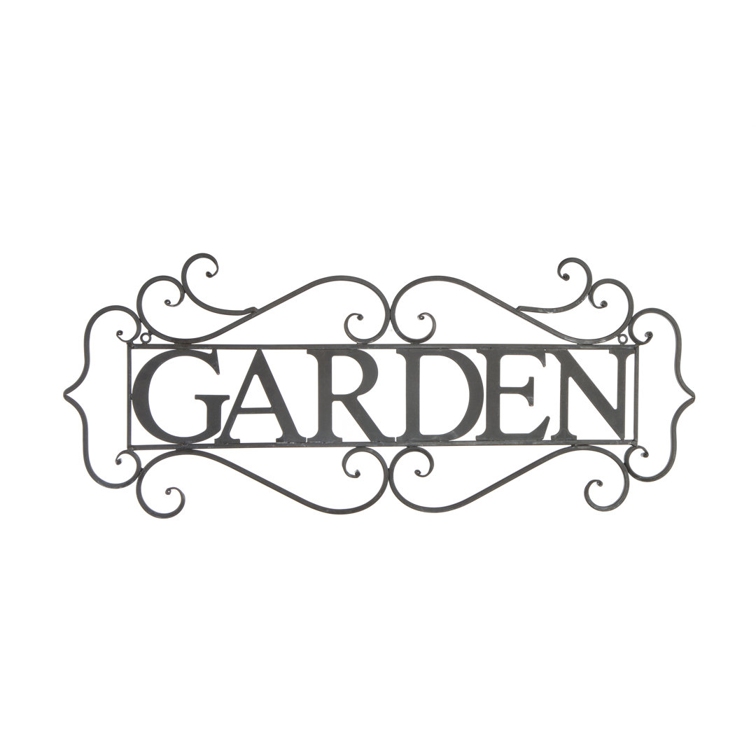 Metal Text & Numbers Wall Decor Winston Porter