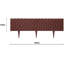 Gravett 114.3cm H x 88.9cm W Composite Lawn Edging-556230660