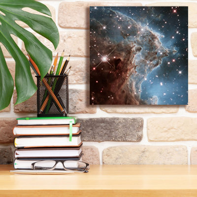 Art mural sur toile, "Monkey Head Nebula" par la NASA
