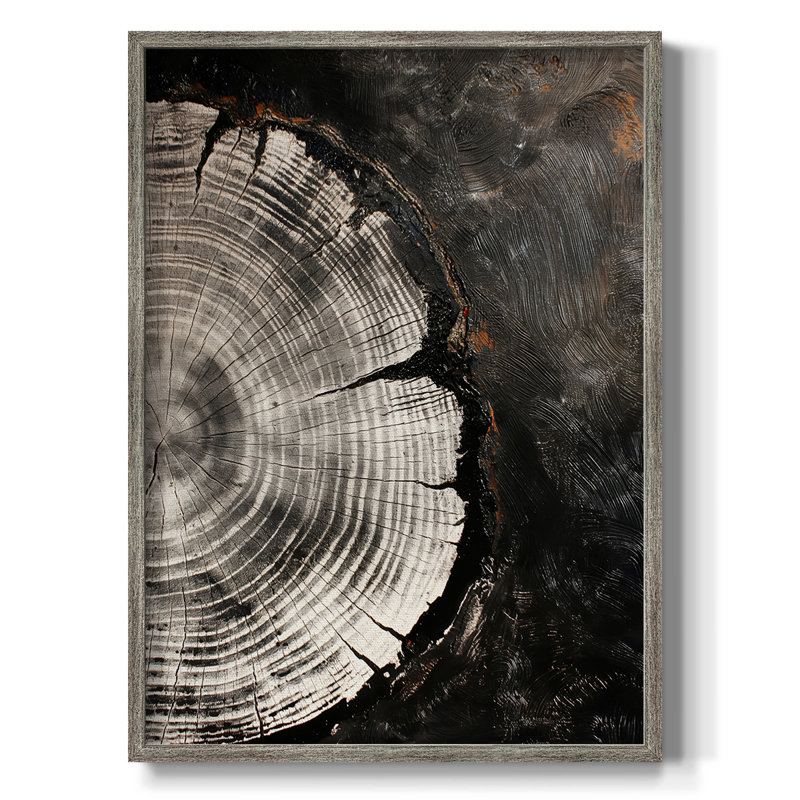 Reproduction encadrée ABSTRACT Series CCXLIV - bois massif, H 11 po x l 9 po