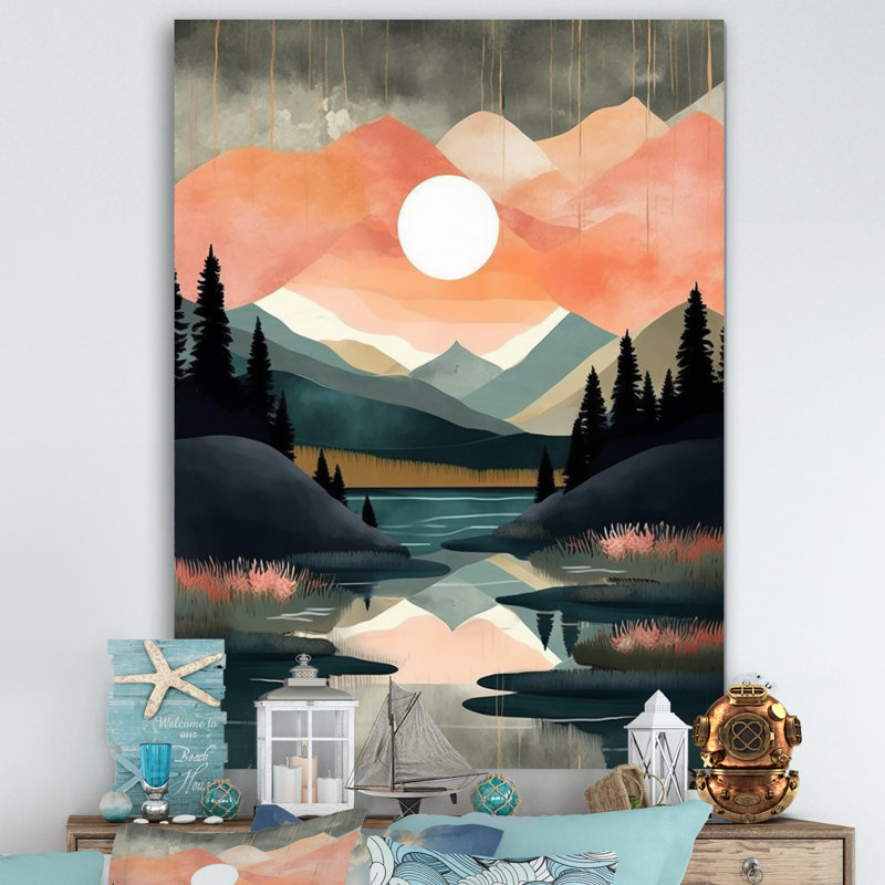 «Tropical Paradise III», reproduction sur toile, H 32 po x l 24 po x P 1 po, Toile tendue