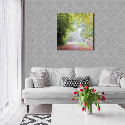 «Into The Light» par Keri Bevan, art mural en verre acrylique
