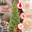 Arbre de Noël automatique PE / PVC avec support en métal-134749630