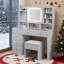 Ensemble de tabouret de coiffeuse Bohuslava-678521417