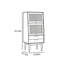 Petit buffet d'appoint de style japonais