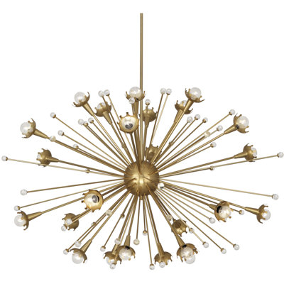 Lustre sphérique 24 lumières Jonathan Adler Sputnik