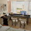 Bureau en bois massif en forme de L-117867082-117867085