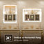 Miroir de salle de bain Lashaunte-44682166-44682169