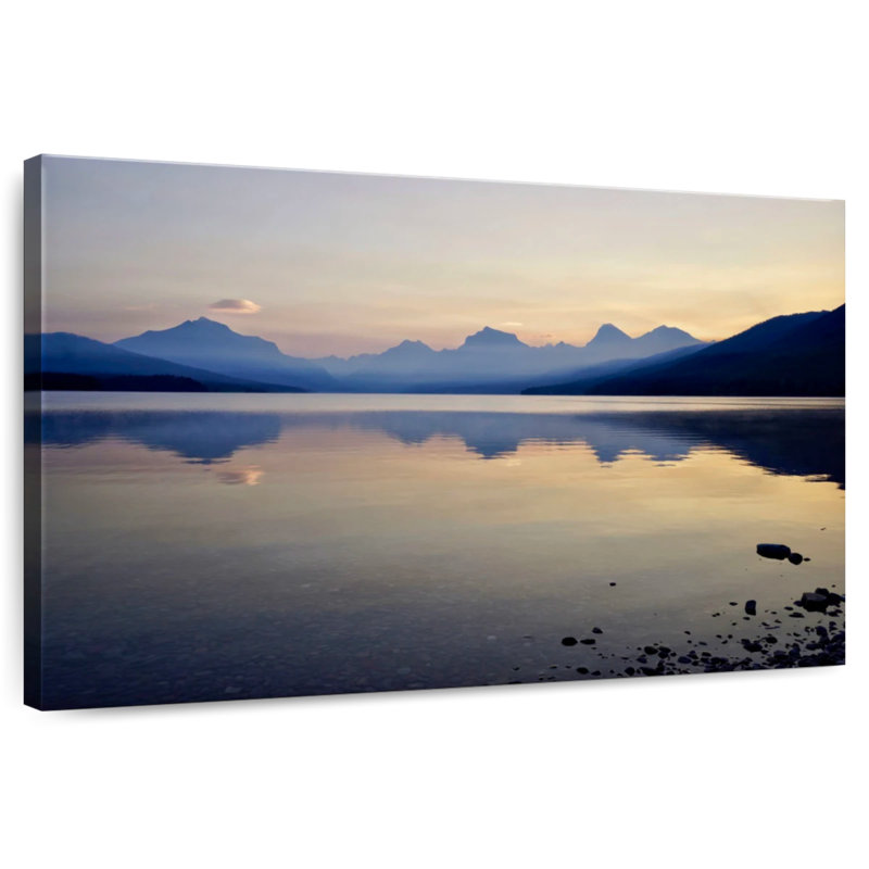 Alvord Glacier Park, lac Sunset, H 8 po x l 12 po