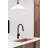 Fossil Blu Luxury 33" 12-Gauge Hammered Copper Undermount/Drop-In Sink, Medium Patina, Incl Accs