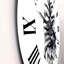 Conifer Cone Monochrome - Traditional Wall Clock-60329494