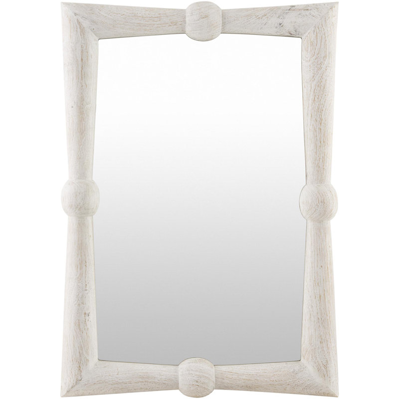 Branka Accent Mirror, 34" x 24", White