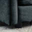 Canapé en chenille de salon gris - 2 sièges, 4 coussins, structure en bois massif, tissu doux et confortable moderne 2 avec support