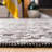 Coburn Kilim Hand Woven Wool Chevron Rug-1740975355