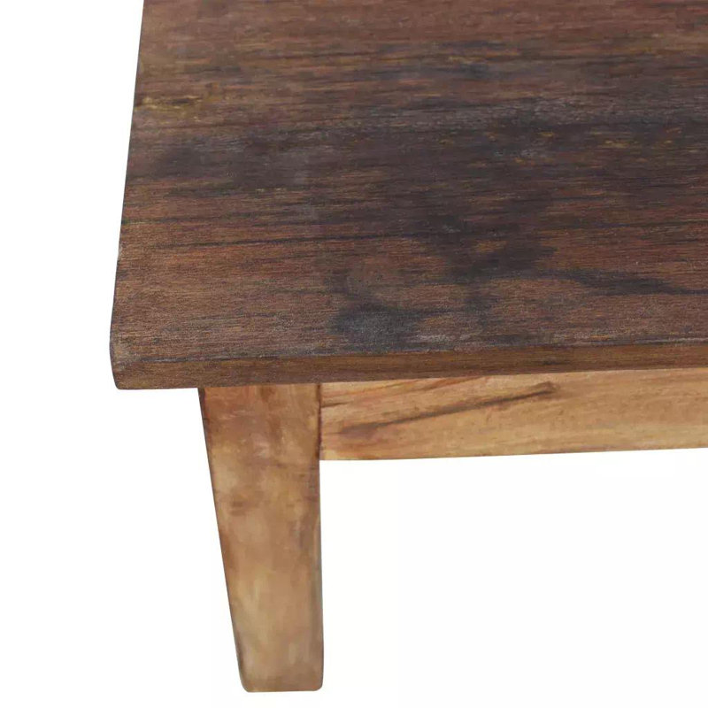 Botts Solid Wood Frame Single Coffee Table