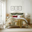French Countryside Red/Natural Linen Duvet Cover Set-60702921