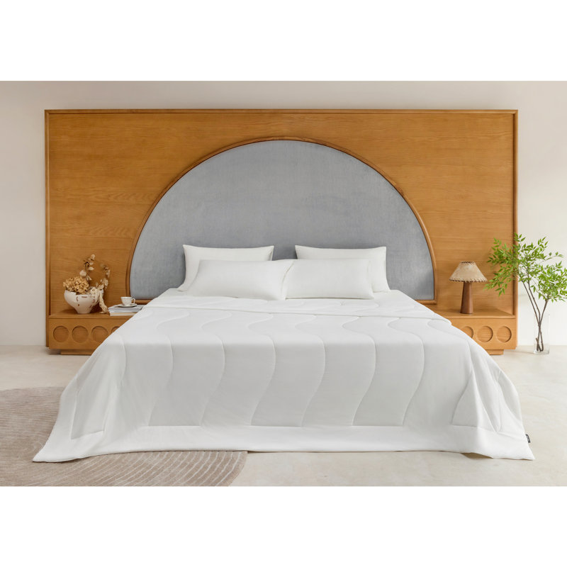 Édredon REST Evercool primé - Ultra doux, respirant, léger, hypoallergénique, édredon toutes saisons pour les dormeurs chauds, lavable à la machine