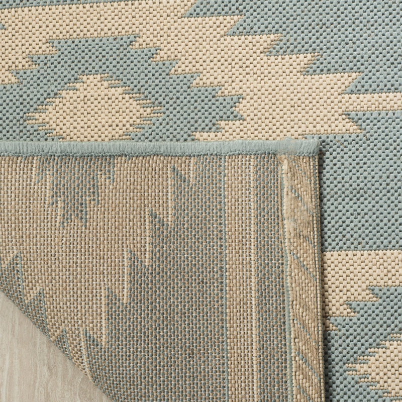 Martinez Southwestern Indoor/Outdoor Area Rug, Rectangle 9' x 12'