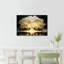 Abstract Tree Of Life Canvas Wall Art Elegant White Tree Of Life Wall Decor Picture Nature-Inspired Meditation Poster Print Painting For The Living Bedroom Room Office Meditation Room Decoration Inch-734446194