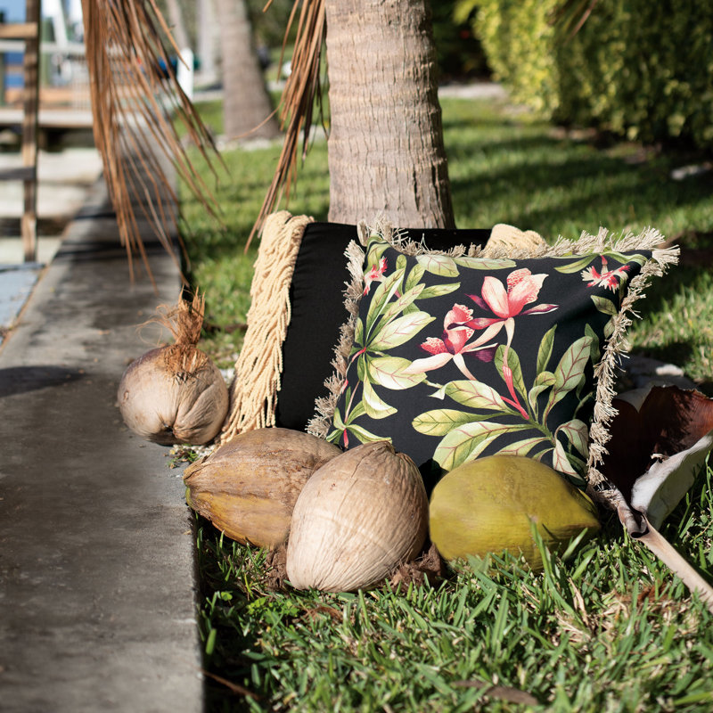Palermo Square Indoor/Outdoor Pillow Cover & Insert, Wicking Cloud