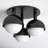 Weston Glass Semi Flush Mount-258528497