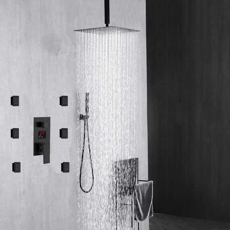 Thermostatic All-In-One Kit with Rough in-Valve