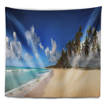 Paysage photographie tapisserie exotique de plage exotique