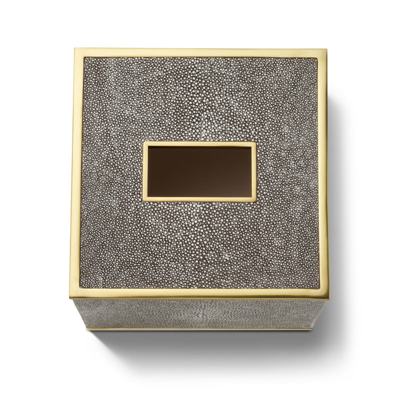 Tissue Box Cover, Chocolate