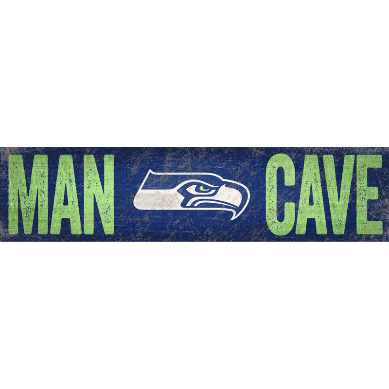 Wall Decor on Wood, Seattle Seahawks