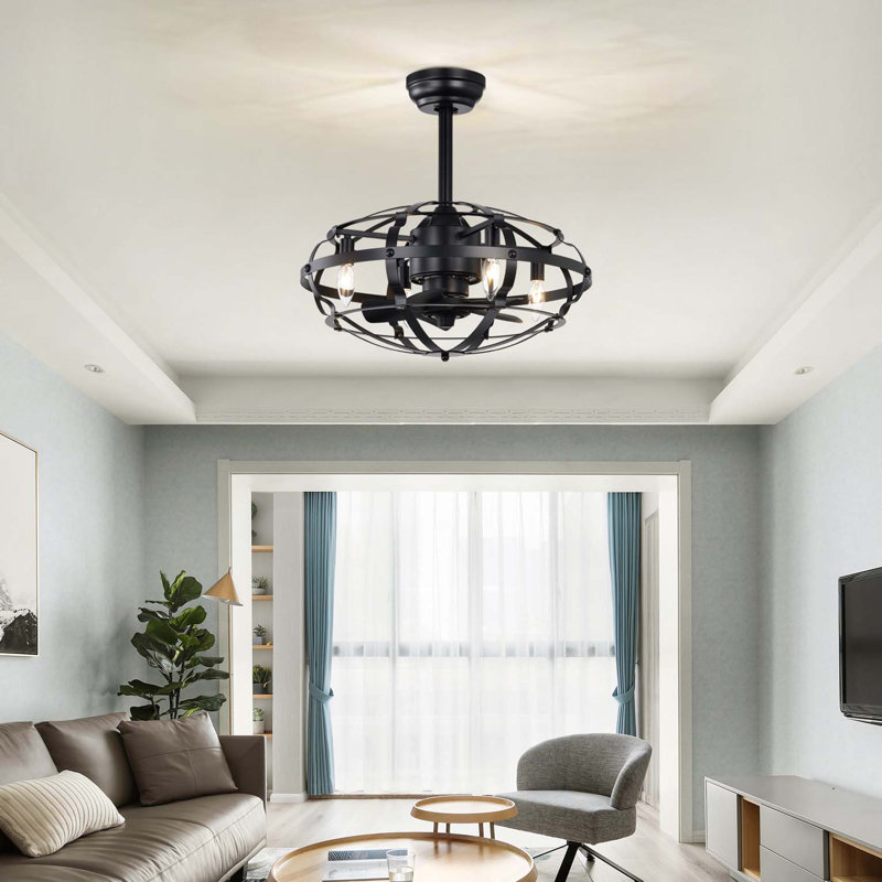 Ventilateur de plafond industriel Hot Sell, Noyer